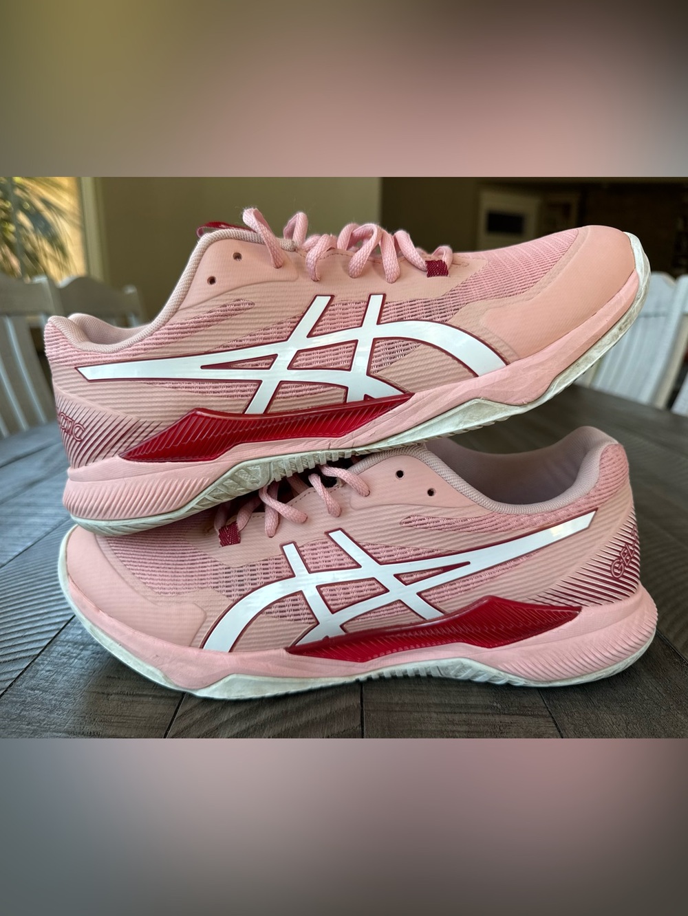 Asics Gel Tactic Frosted Rose
Volleyball Athletic Sneakers Women's Size 11